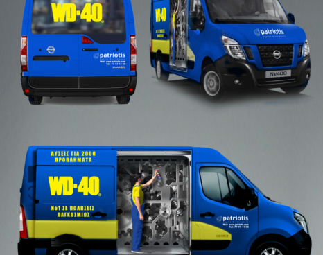 WD40 Car Van Design